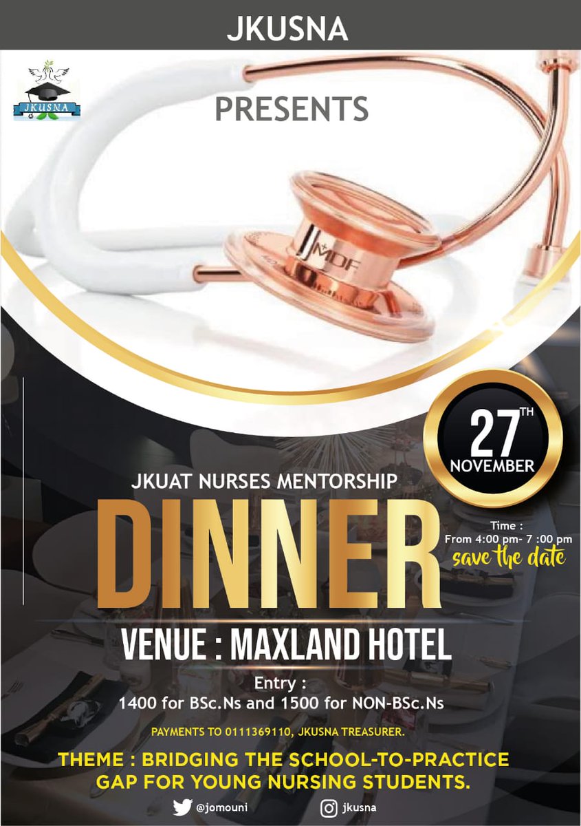Jomo Kenyatta Uni Student Nurses Association tweet media