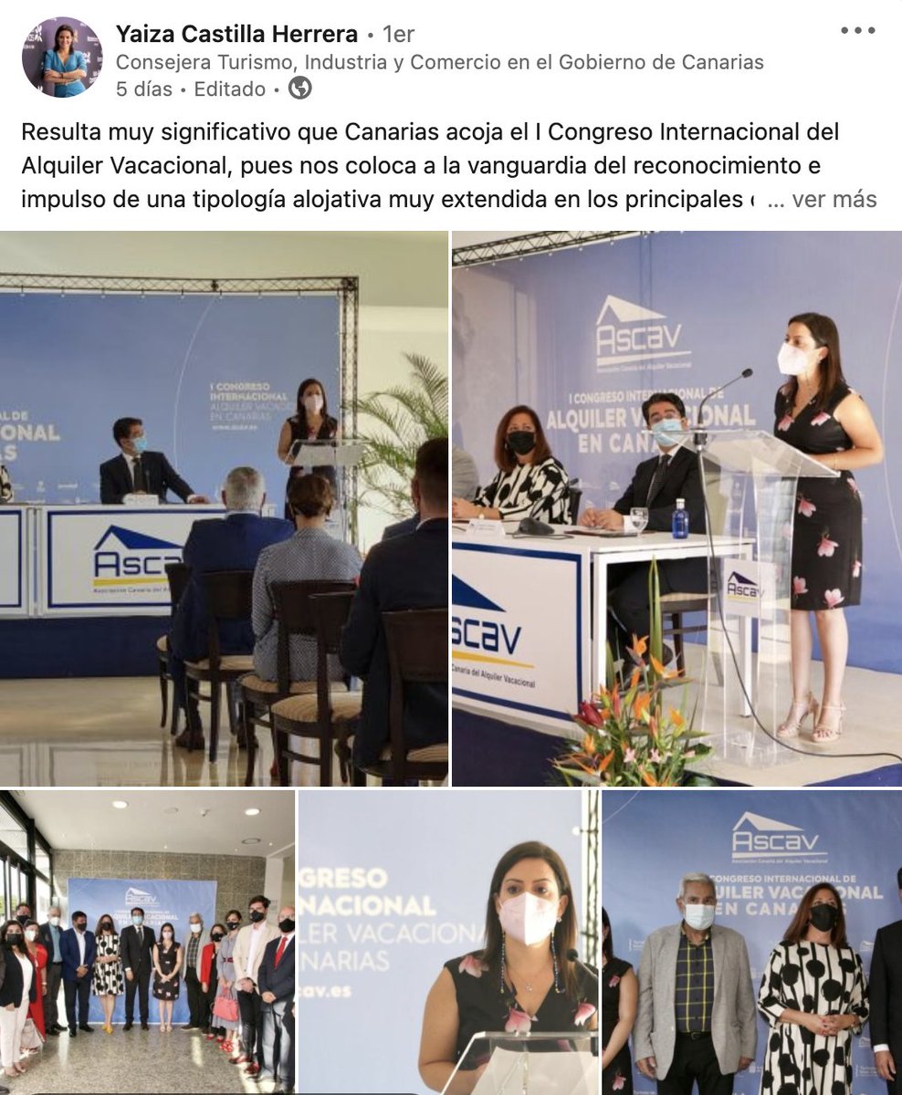 fgallardo's tweet photo. Las viviendas turísticas han sorteado todo tipo de dificultades hasta llegar a su reconocimiento actual. El hecho de que esta figura de alojamiento haya sido la primera en recuperarse del cierre de la pandemia ayuda significativamente al renacer de los destinos turísticos. https://t.co/uvnkvTGMFp