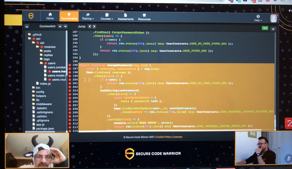 sallor's tweet photo. @SecCodeWarrior @manicode @JamesLoughran My 2 favorite and smartest Jim’s I know!  Lovin’ and learning! https://t.co/6hFtCYF1TT