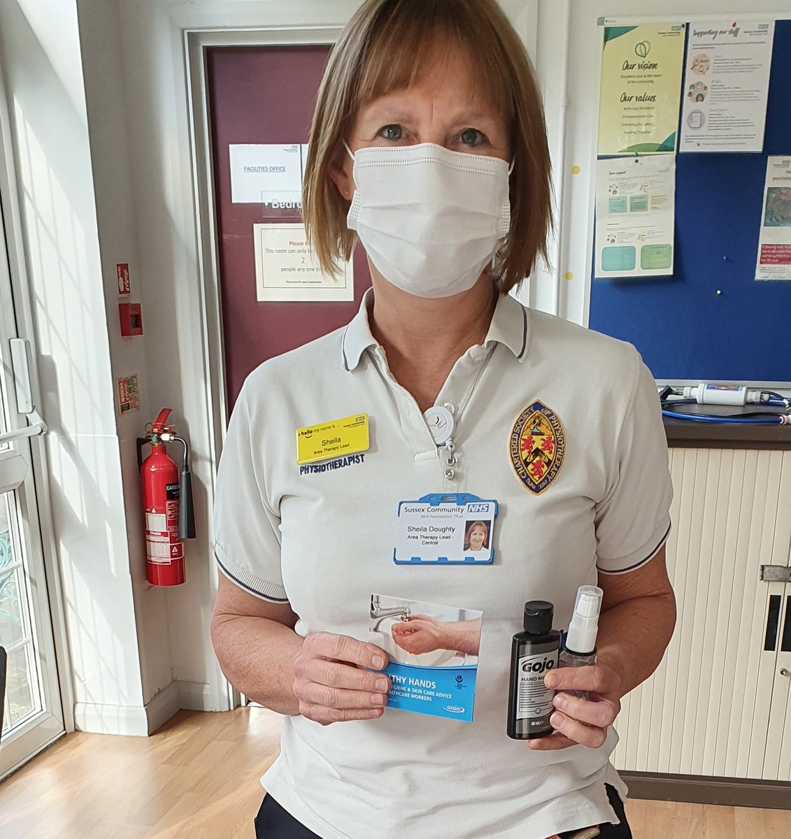 Sheila Doughty (@sheiladoughty) on Twitter photo @scft_ipcteam #IIPW2021
Thanks for coming to @scft_kleinwort last week and reminding us about the need to moisturise our hands ✋ regularly. Feeling better already. <a href="/sjinman76/">Sarah-Jane Moyse</a> @scft_ipcteam #IIPW2021
Thanks for coming to @scft_kleinwort last week and reminding us about the need to moisturise our hands ✋ regularly. Feeling better already. <a href="/sjinman76/">Sarah-Jane Moyse</a>