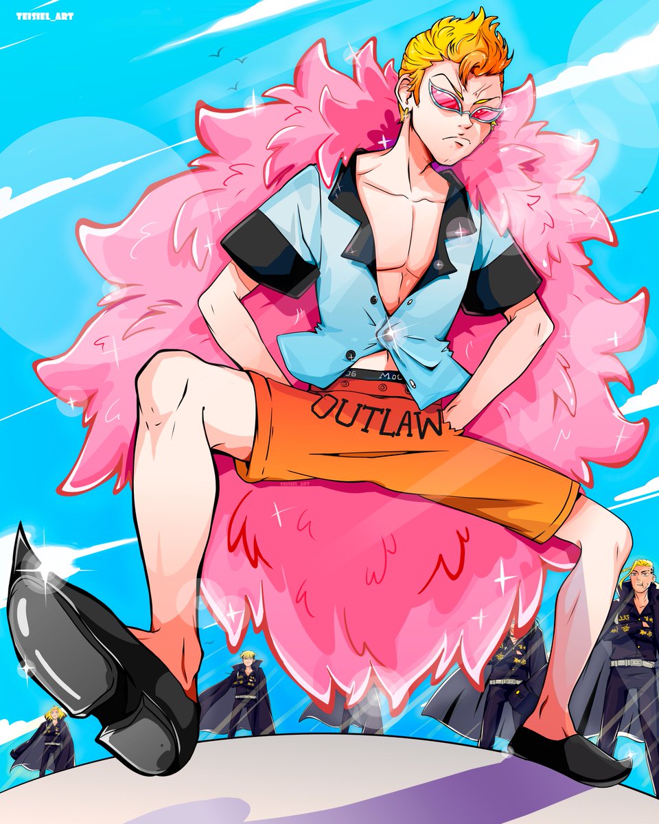 Taisho_shu's tweet photo. 🤙😎 EL TAKEMINGO NO TE PUEDE HACER DAÑO😎🤙:
✨EL TAKEMINGO✨
#onepice #tokyorevengers #takemichi #doflamingo https://t.co/cjVSgPdxKt