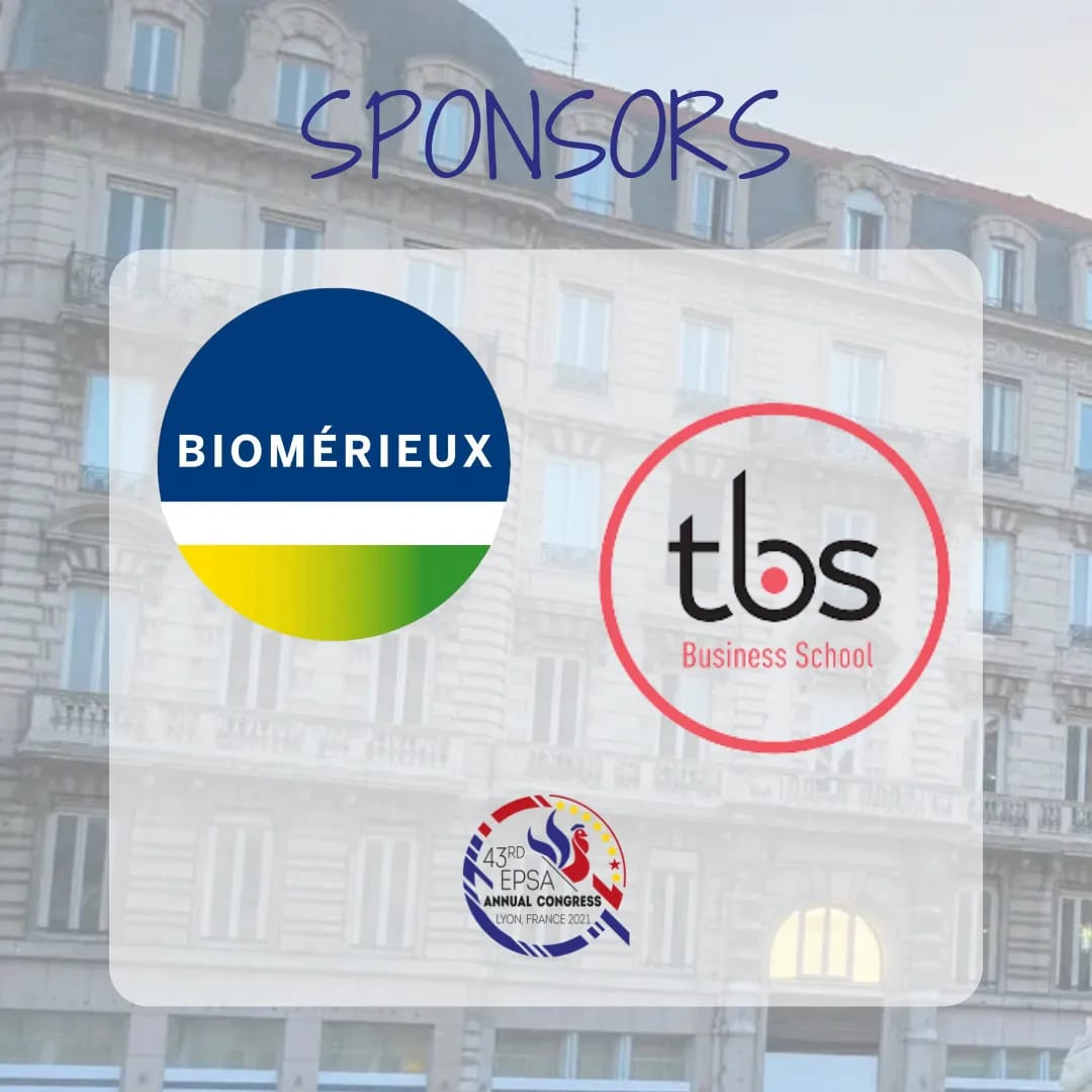 epsaac2021's tweet photo. ➡️ @tbs_education offers Bachelor and Master in Management and Master of Science programs as well as other courses. 
➡️ @biomerieux provides diagnostic solutions that improve patient health and ensure consumer safety.
#congress #epsaac21 #pharmaceutical #students #sponsor #europe https://t.co/4R32LRWAoz