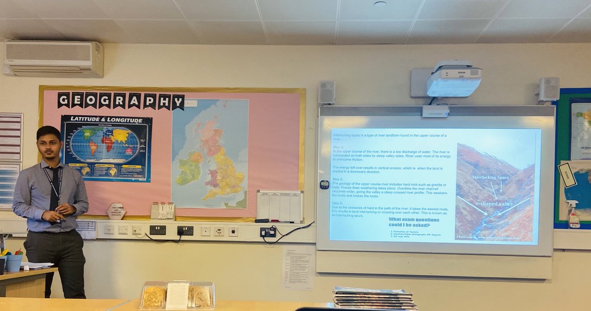 geography_tcs's tweet photo. CPD by our very own Mr Miah to enhance subject knowledge around fluvial landforms and tackle high frequency errors #CCStastic @CumberlandE13 https://t.co/cgIOmt38ZS