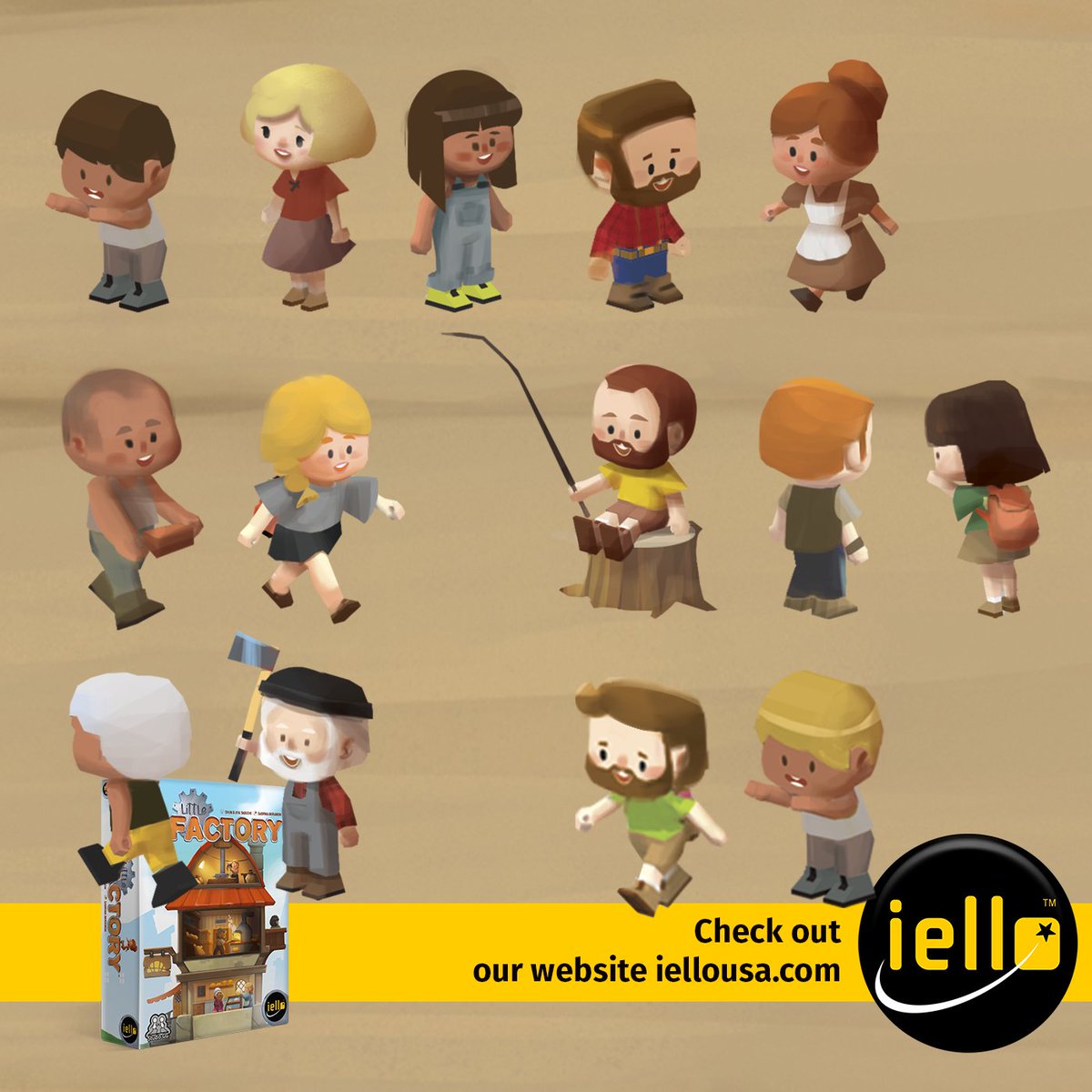 Easy-to-learn resource management game!

👉Check out our website: bit.ly/3C8v1sF