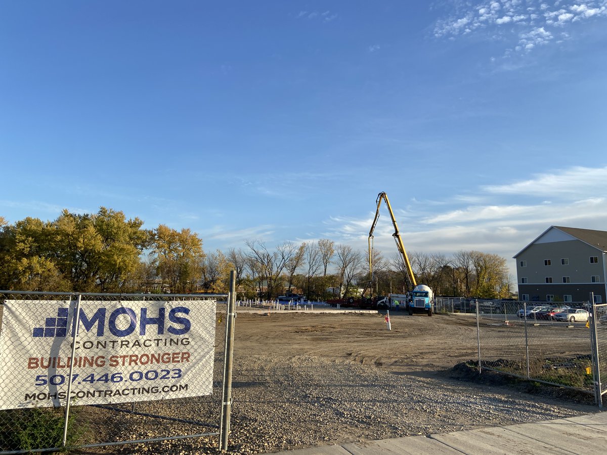 MohsContracting's tweet photo. Happy to share progress photos from our Ohana Apartments project in Mankato!
#BuildingStronger #MNBuilder https://t.co/oMSEReVRGt