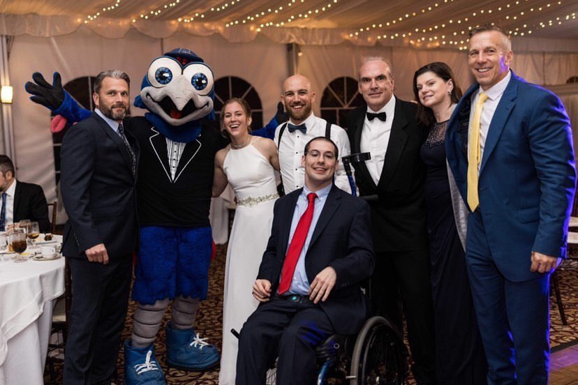 Crashed my first wedding this past weekend and it was a special one! Huge congrats to former <a href="/NYBoulders/">New York Boulders</a> employees Steph and Christian! Honored to have been part of your special day! 💍❤️
📷: Gustavo Tessaro Photography