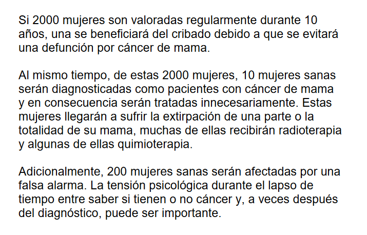Centro Cochrane Dinamarca. Mamografía de cribado. En español. "No parece razonable participar en cribados de cáncer de mama". La mamografía no disminuye la mortalidad global.
#SumateAlRosa #ContigoDamoslaCara #DiaMundialdelCancerdeMama 
cochrane.dk/sites/cochrane…