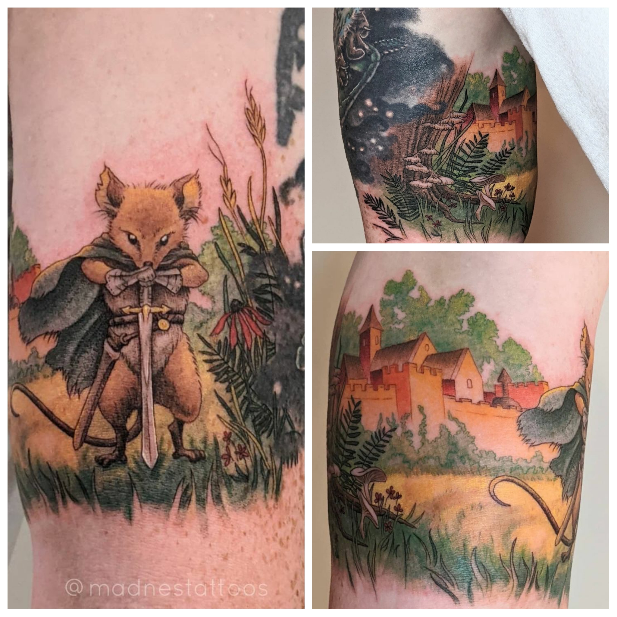 Redwall Wiki on Twitter "Gregory's Redwall Warrior tattoo, artwork