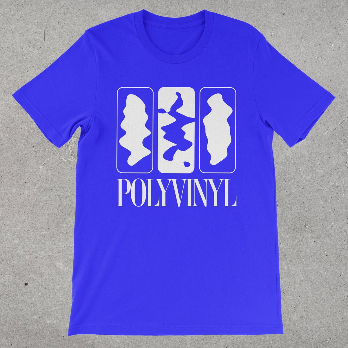 Polyvinyl's tweet photo. 🌼 #PVTurns25 Merch Drop ⚠️

🟢 Polyvinyl Family T-Shirt &amp; Risograph Print (11"x17")
⚪️ Compass Tote Bag (Clear)
🔵 Mirage T-Shirt (Blue)

https://t.co/fGOWO5bJPo https://t.co/J2Jc0LbdNB