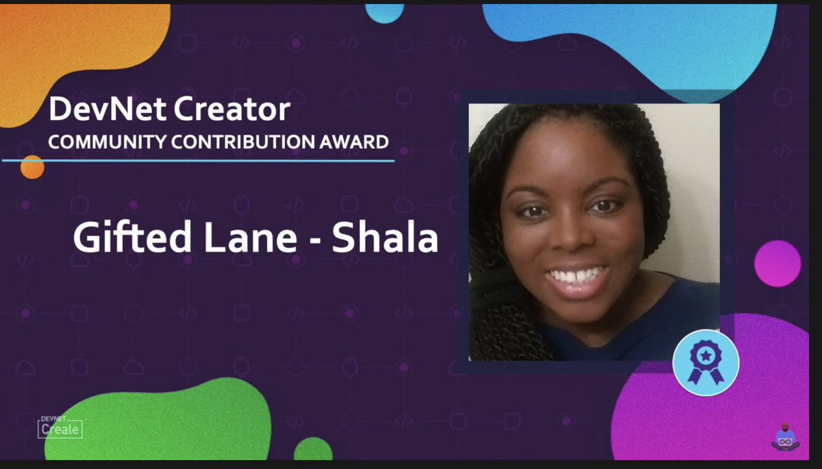 bigevilbeard's tweet image. Congrats @GiftedLane #DevNetCreate
