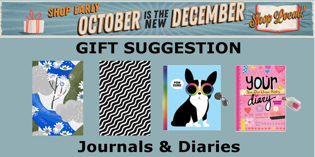 StorybookCove's tweet photo. Shop our selection of journals and diaries and give the gift of creativity, inspiration &amp; recording of personal thoughts &amp; history. #OctoberisTheNewDecember #ShopIndie #ShopEarly #ShopLocal #ShopEarlyShopLocal https://t.co/CP80NmDotQ