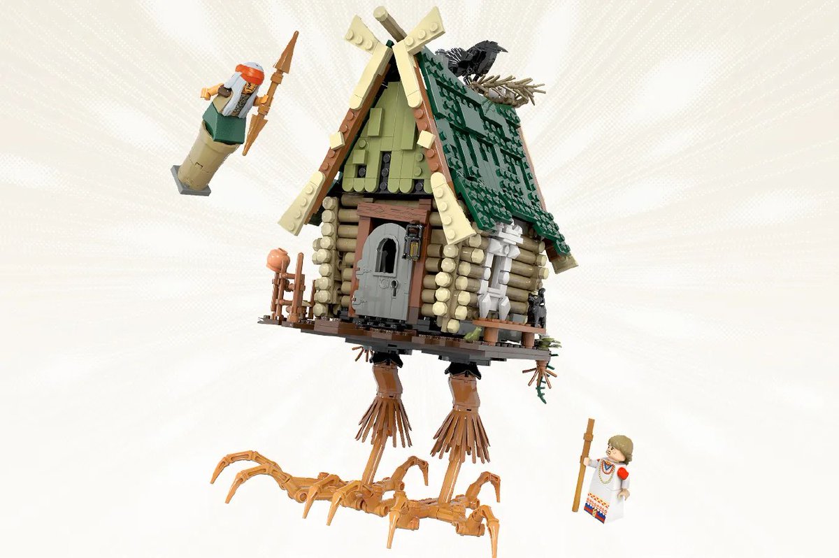 Друзья! А вот и вторая попытка превратить Бабу Ягу в Лего.
Низко кланяюсь и зову голосовать, в надежде, что второй блин выйдет на славу:
ideas.lego.com/projects/7c9ee…
🐸🍄☠️