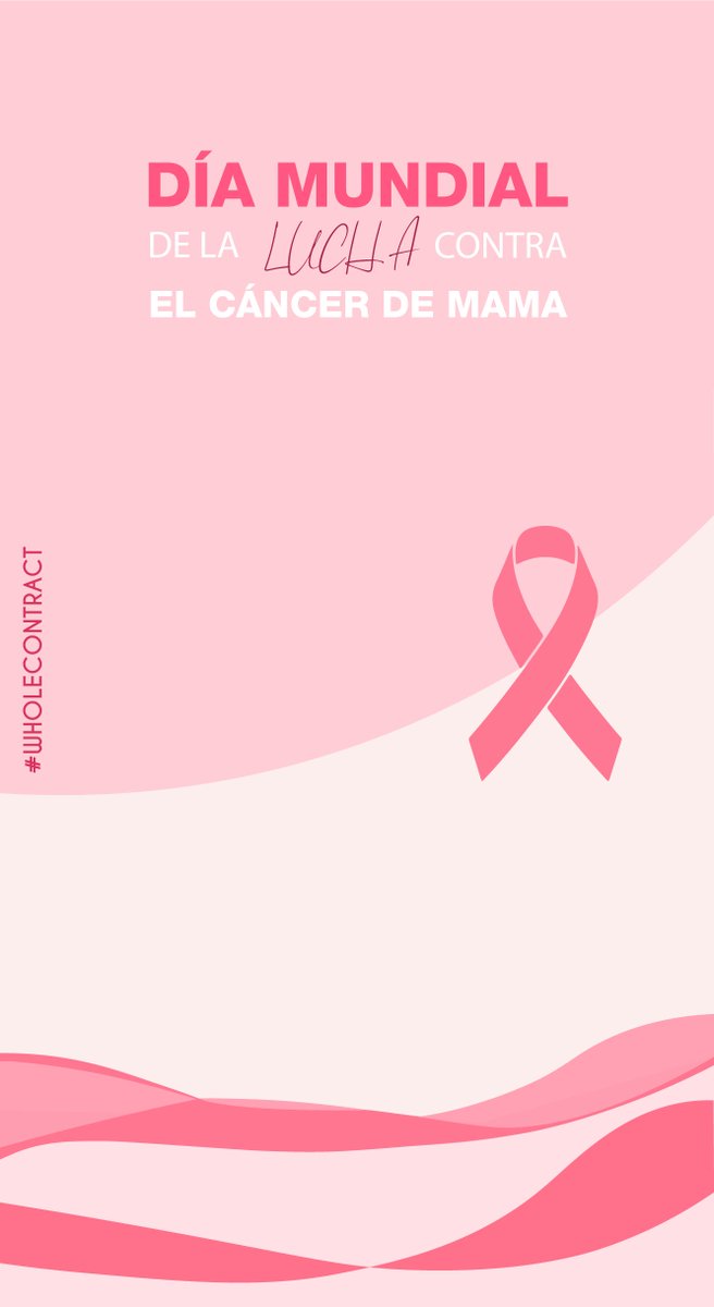 wholecontract's tweet photo. Día Mundial de la lucha contra el cáncer de mama.💪

Hoy y siempre, por ellas.💜
#CáncerdeMama #TocateParaQueNoTeToque #DiaMundialdelCancerdeMama #DiaContraelCancerdeMama https://t.co/Bi2VARke9O