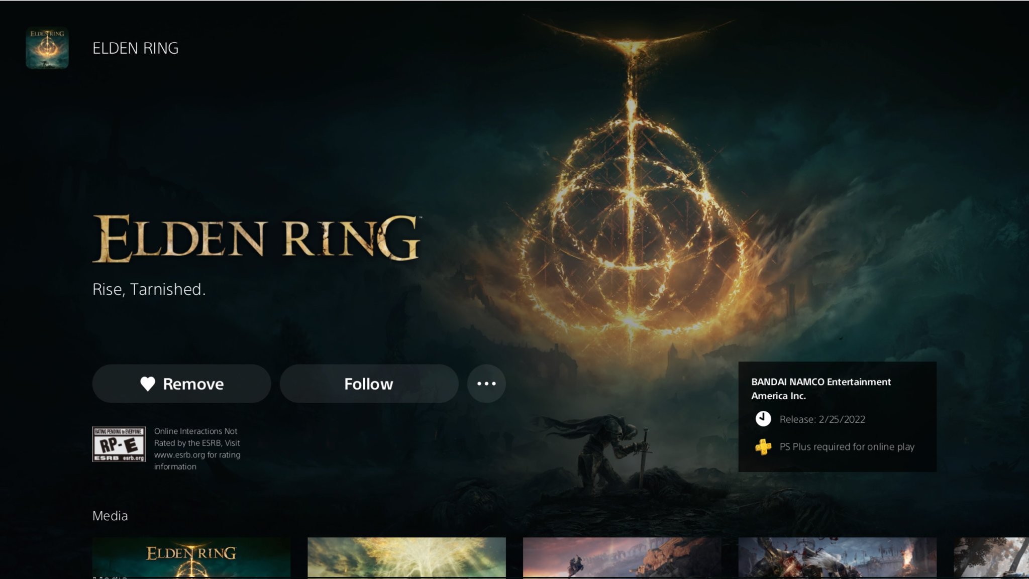 Elden Ring (PS5) NEW