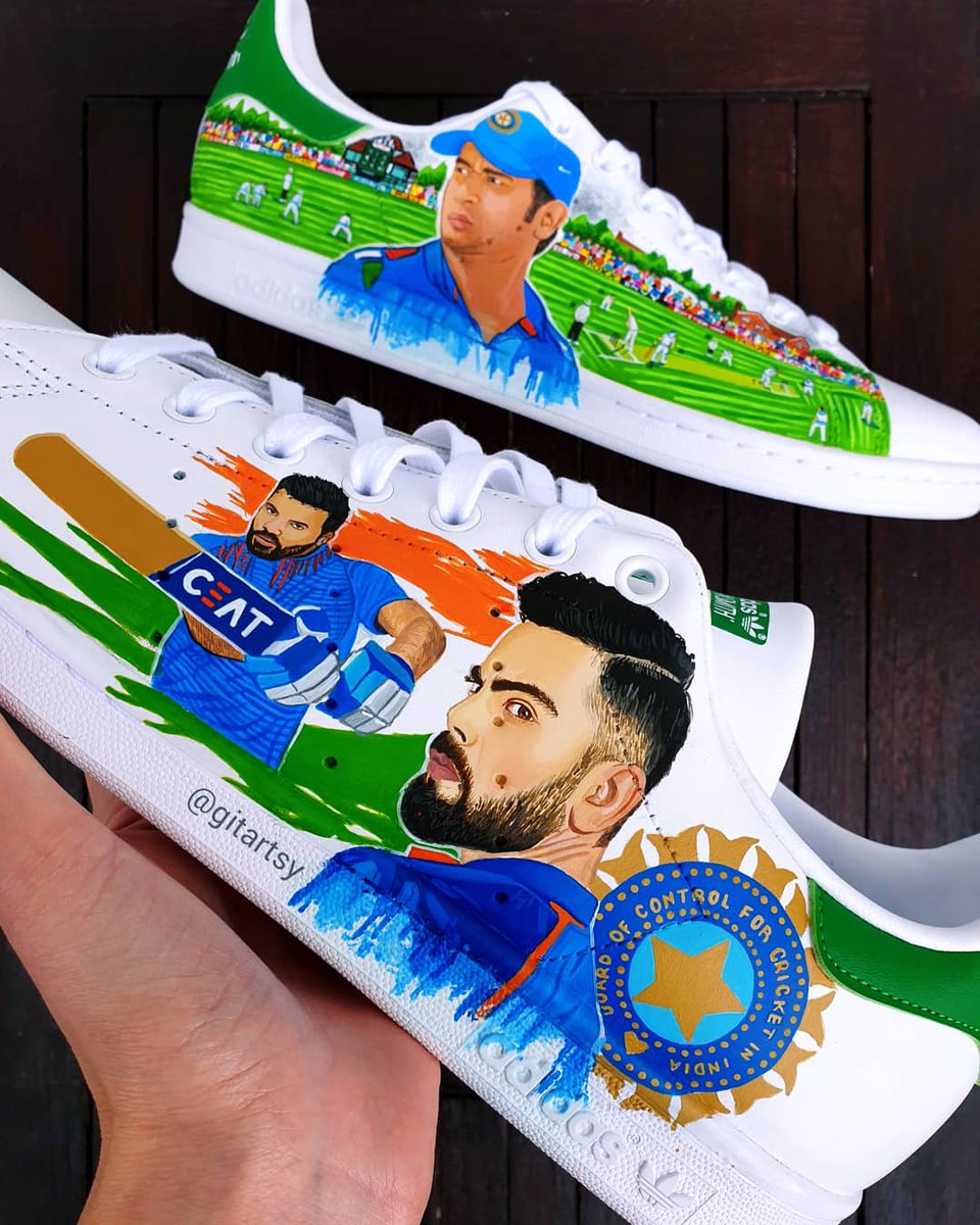 gitanjali_sood's tweet photo. @sportbible my hand painted sneakers 👟 🖌🎨 Instagram: gitartsy https://t.co/ijxxQfpiQz