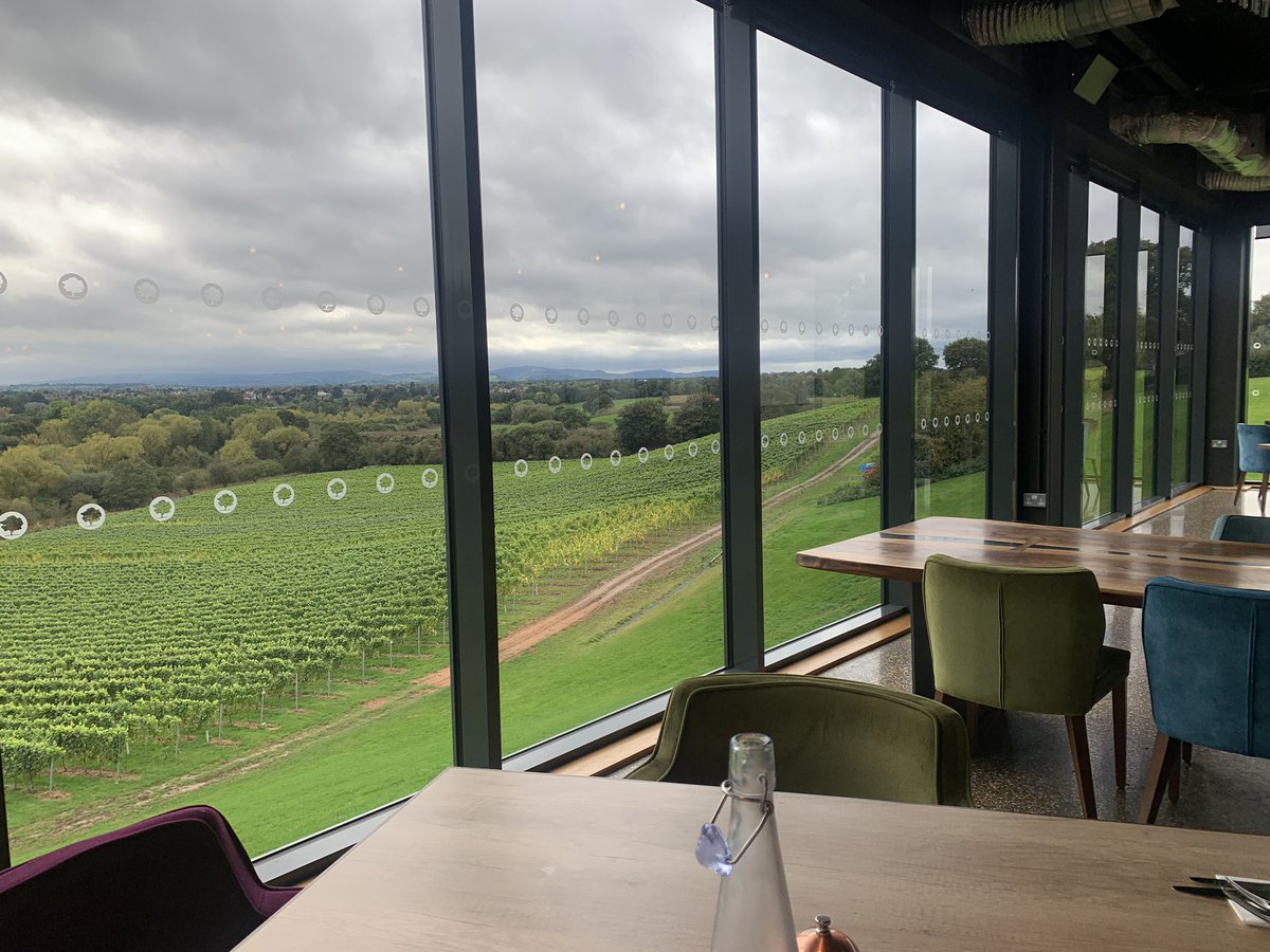 chis20's tweet photo. Lovely lunch with a view at @hencoteestate #TheViewRestaurant. We will be back of course. https://t.co/LFov4G8YEb