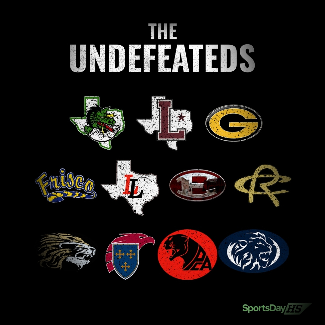 After 8 weeks of #TXHSFB, just 1️⃣1️⃣ of the 150-plus schools The Dallas Morning News covers remain undefeated 💪😤

RT if your school is still unbeaten! 🔥