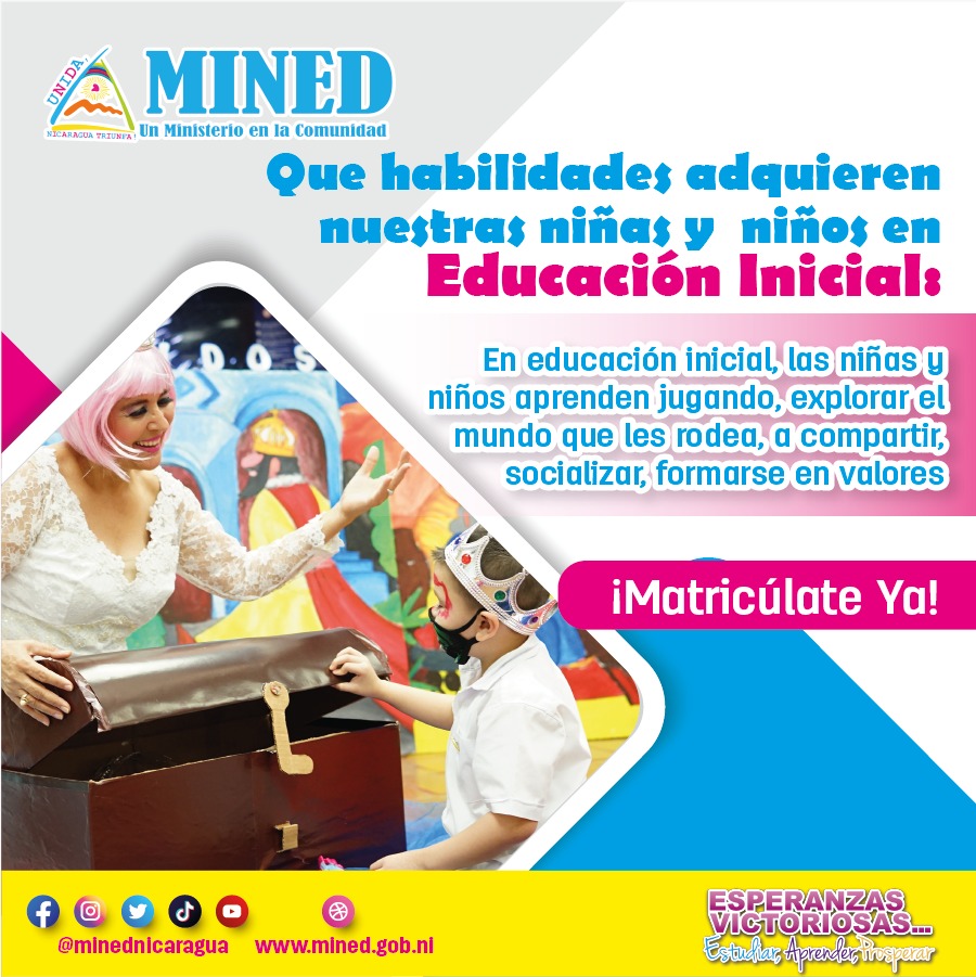 #Nicaragua 
#EnVictorasEducativas 
#Distrito3