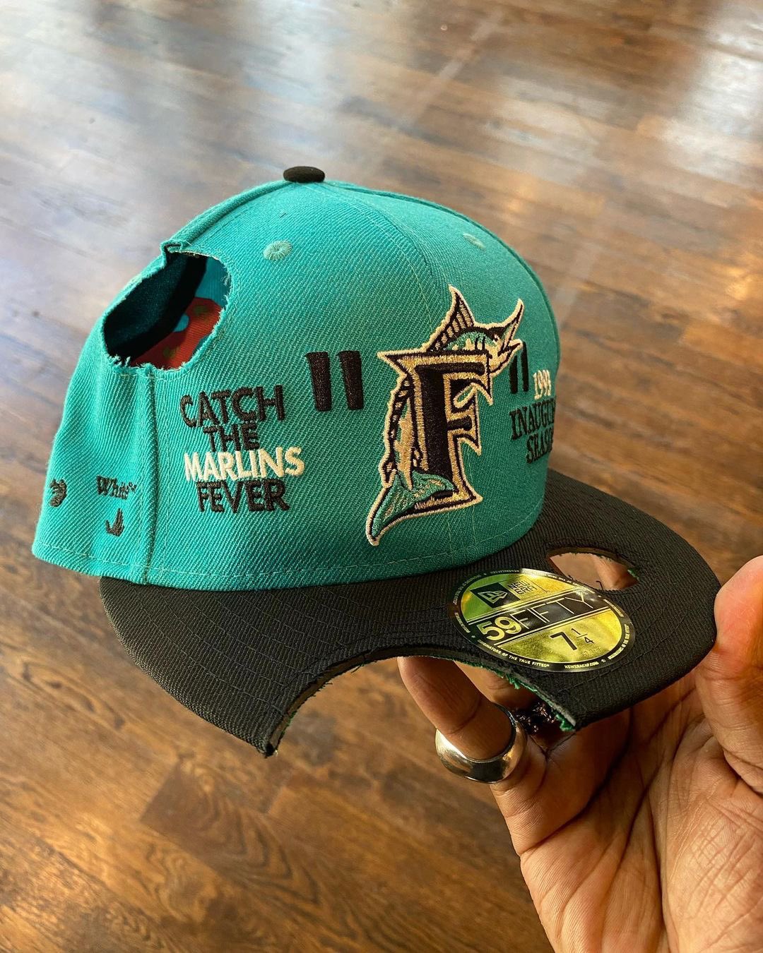 Off white cheap hat white