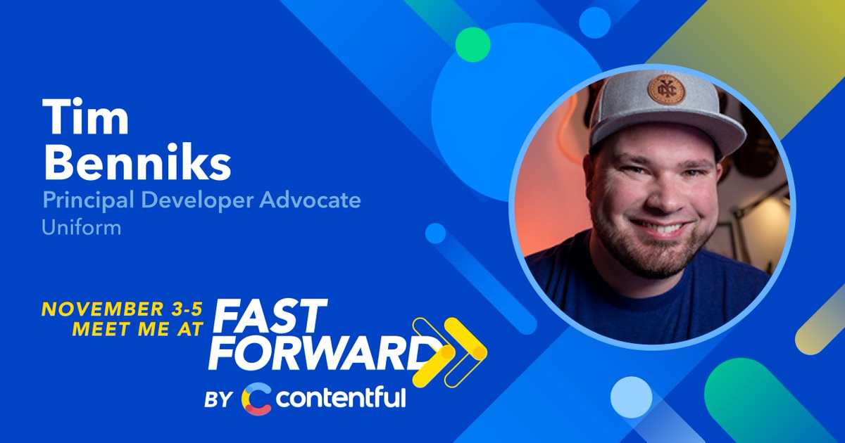 How will Jamstack change the world? Find out on November 4, where <a href="/timbenniks/">Tim Benniks</a> from <a href="/UniformDev/">Uniform</a> will talk about the #dxp of the future, outlining what needs to change to modernize them with tools like Contentful.

Find the full agenda for Fast Forward 2021: ctfl.io/TWFF2021