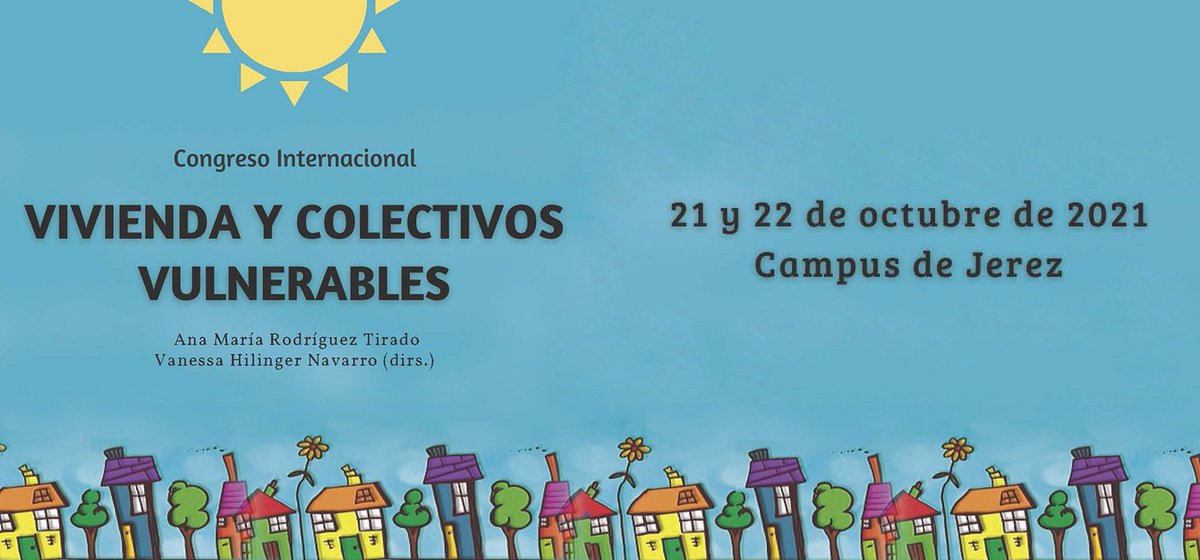 Comienza el Congreso Internacional '#Vivienda y Colectivos #Vulnerable' 
Debates informados en <a href="/univcadiz/">Universidad de Cádiz</a> para un tema de máxima actualidad 

👩🏽 Coord: <a href="/AnaMRguezT/">Ana M. Rodríguez</a> y <a href="/HilingerV/">Vanessa Hilinger</a> 
ℹ️ bit.ly/3jjyJrI