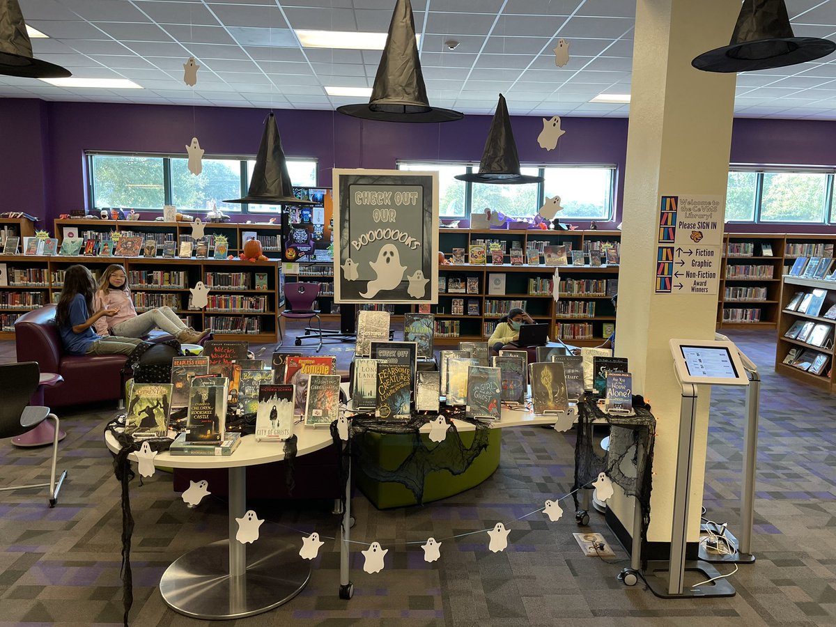 CeVMS_Library's tweet photo. Come check out our booooooooks this month! 👻 https://t.co/2TfjTkoVse