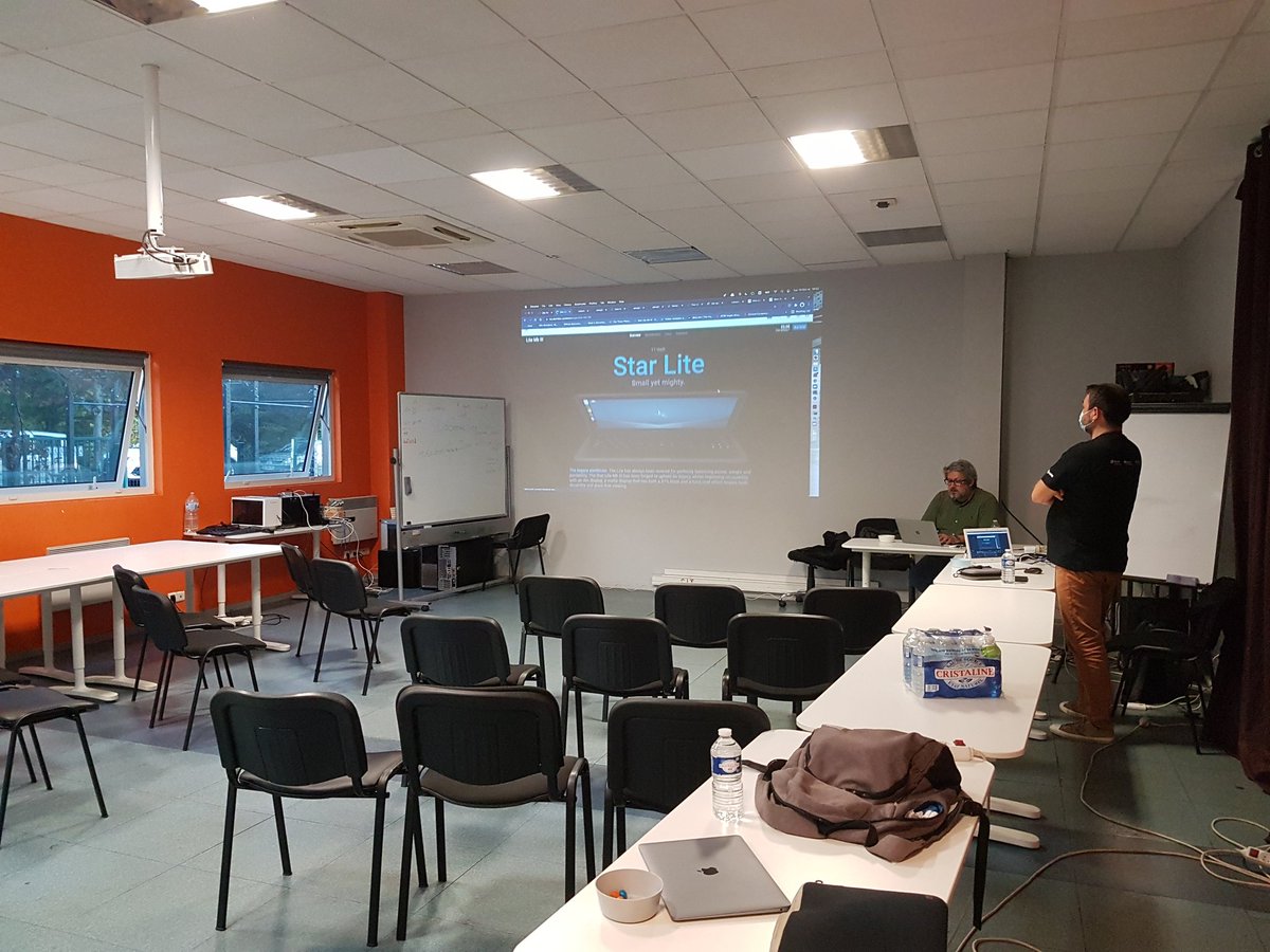 On est en place à <a href="/cefimFormation/">CEFIM - L'École du web et des réseaux</a> !
Avec Philippe CHARRIÈRE <a href="/k33g_org/">🖤 Ph. Charrière 🦋 k33gorg 💜 #wasm 💙 #brompton</a> à la barre !

#tadx