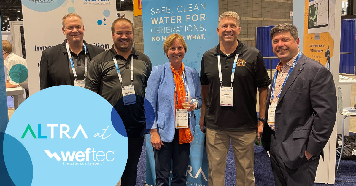 MarieChantal65's tweet image. Our teams across North America coming together in #Chicago at #weftec2021! ⁦@AltraSolutions⁩ ⁦@WEFTEC⁩ ⁦@WEForg⁩