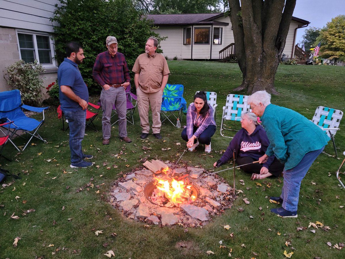 The Waukon Seventh-day Adventist Church gathered together for its 3rd Annual Bonfire on Oct. 9. 
The members enjoyed an evening full of food, fellowship and campfire games. Many laughs and memories were shared.

Written by Haylee and Lorie Hackman, members of the Waukon Church.