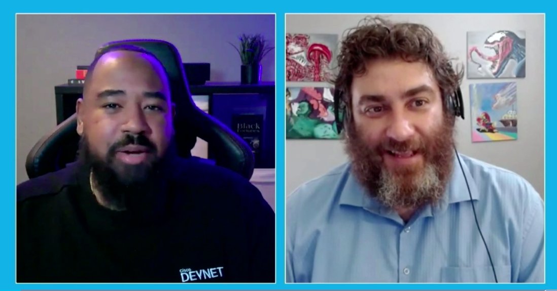 labeveryday's tweet image. We are live at #DevNetCreate 
@John_Capobianco