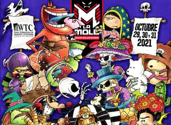 LideresMexicano's tweet photo. La recomendación que @JacoboBautistaR
ha hecho esta noche en #LíderesRadio es #LaMoleRoomSalesBazar @lamolemx que será del 29 al 31 de octubre en #CIECWTC. Evento de cultura pop, cómics y fantasía. https://t.co/BhtOLNvqch