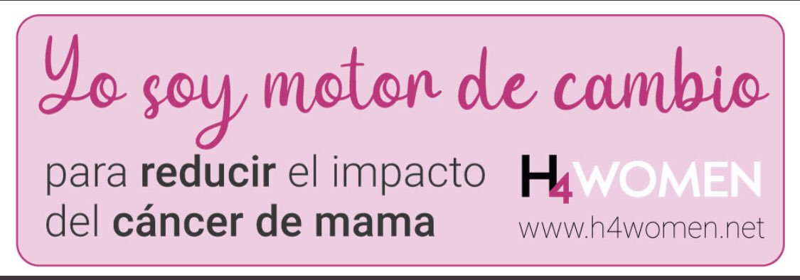 💗 Yo soy motor de cambio! 💗

🙌 Gràcies
<a href="/h4_women/">H4Women</a> per la fantàstica campanya de sensibilització!

I avui al <a href="/PlusvaluaDones/">Plusvalía Mujeres / Plusvàlua Dones</a> 💜

💪Cada dia siguem motor de canvi 💝

#DiaMundialdelCancerdeMama 

#plusvàluadones