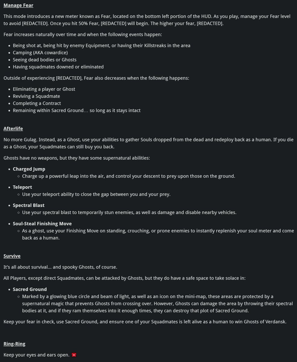 Image breaks down the details of the Ghosts of Verdansk limited-time mode in Warzone.