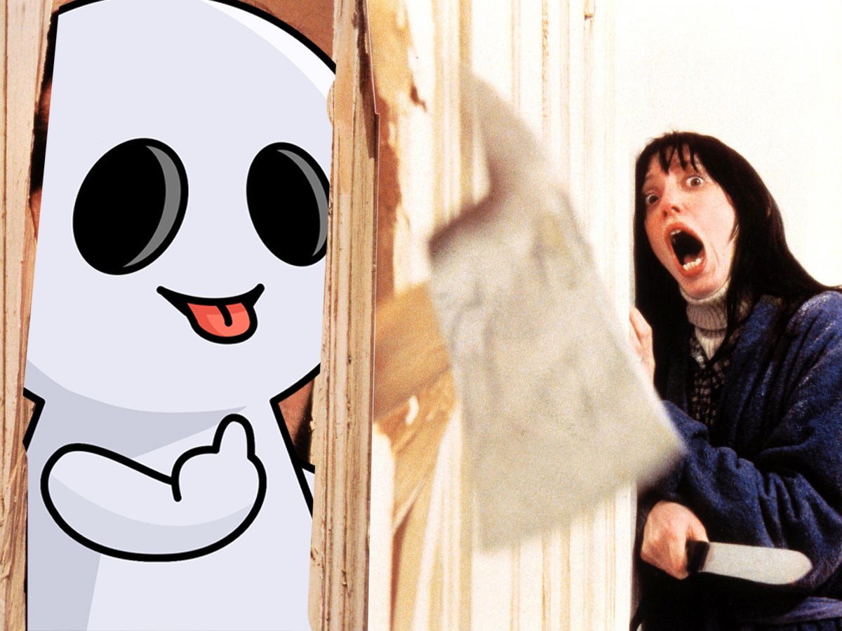 uncanny_nft's tweet photo. "Shining" is a good one 🪓 We’re coming this Halloween! 🎃 https://t.co/3cP1znCLan