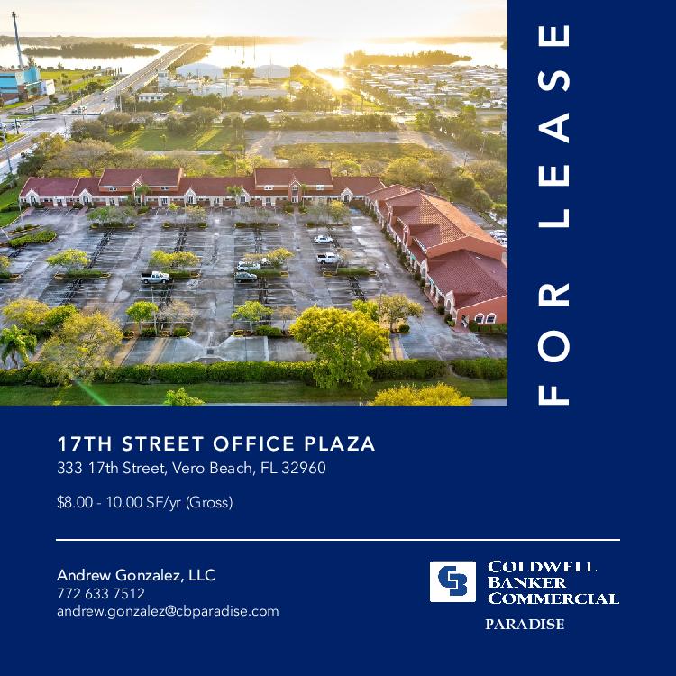 cbc_commercial's tweet photo. Office Space For Lease 

🔹1,250-2,400 SF Available
🔹 Prime location - High Traffic &amp; Great Visibility
🔹 Upgraded Impact Doors and Windows 

Visit our website for more information: https://t.co/odkeN84IE0

#ForLease #OfficeSpace #CRE #CREDeals #VeroBeach #IndianRiverCounty https://t.co/fOK8R7CBUE