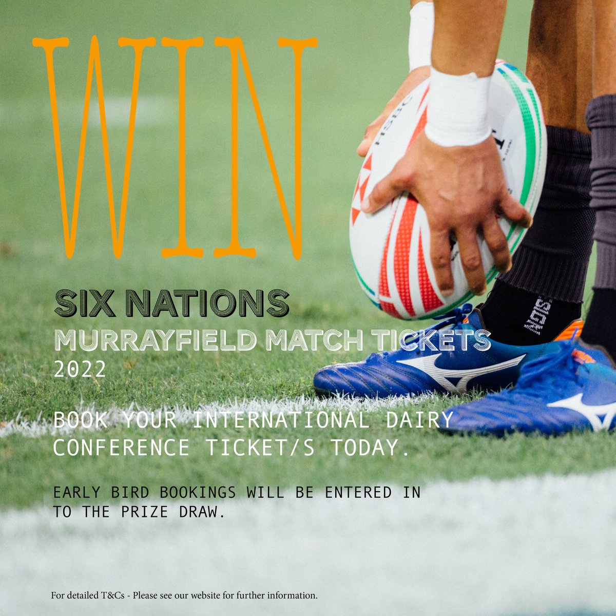 semexUK's tweet photo. #SemexConf22 - WIN Murrayfield Tickets for Six Nations 2022*🏉
BOOK your ticket/s to the Semex International Dairy Conference 2022 before November 1st 2021, and be in with a chance to win two tickets to a match at Murrayfield. 🏴T&C's apply*
https://t.co/0yWwCS44gN https://t.co/ytRA3v6zCV