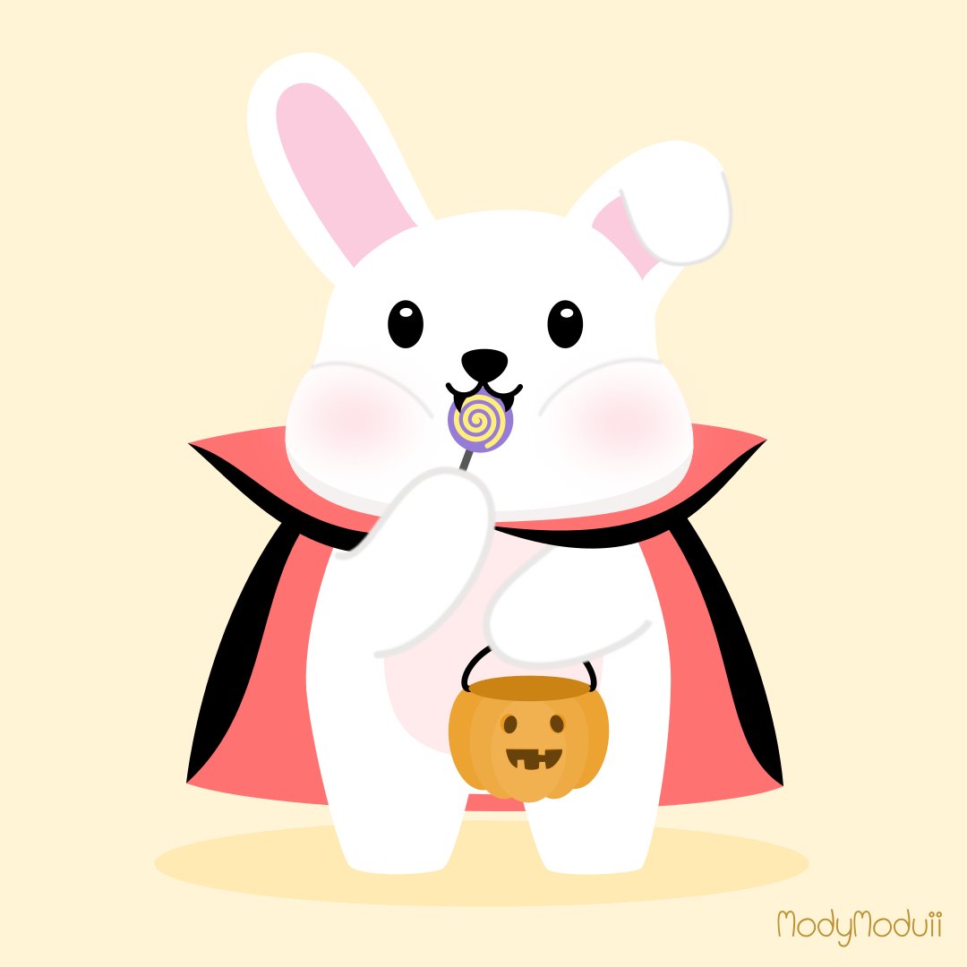 ModyModuii's tweet photo. Give me more snacks! 🍭

#cuteart #kawaiiart #illustration #inkscape #halloween #dracula https://t.co/adJm9rT4QR