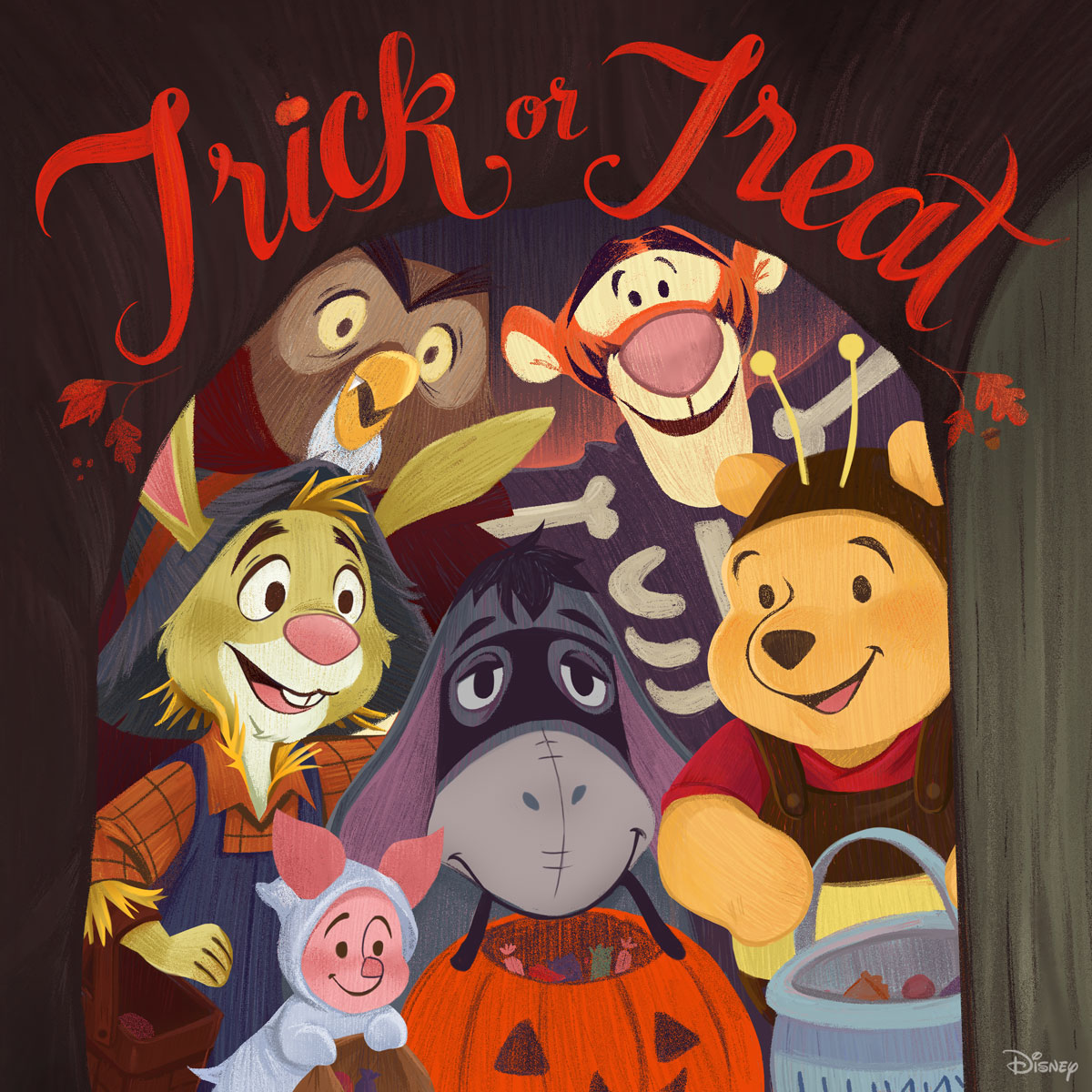 Disney's tweet photo. Peek-a-Pooh! 🐻 https://t.co/VvEb51N3FQ