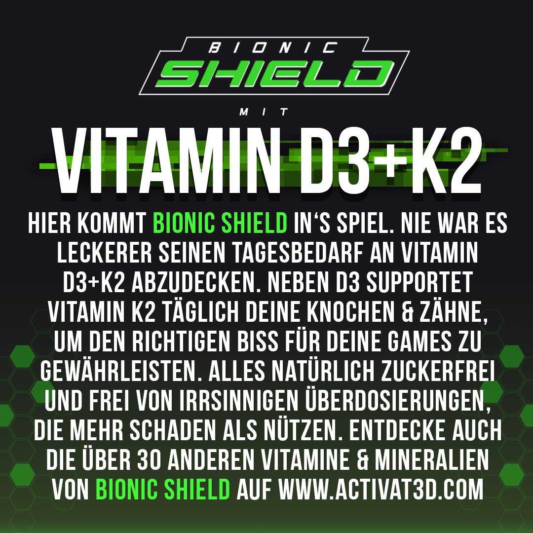 Activat3D_com's tweet photo. #ACTIVAT3D WIRKT - Warum gerade zur Winterzeit VITAMIN D3 wichtig für dich ist.
#getactivat3d #bionicshield https://t.co/Qyg018rqTO