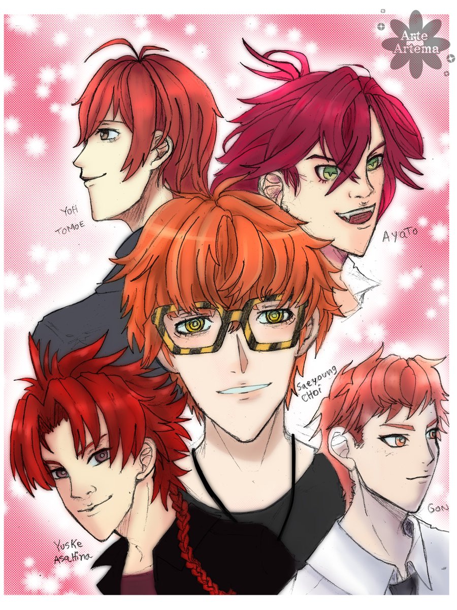 Margasan03's tweet photo. dia 8. Pelirrojo
Este ya lo había publicado por insta y tumblr XD
Son una parte de mis pelirrojos favoitos (si, ayato también :v)
#otometubre #otometober
#mysticmessenger #diaboliklovers #brothersconflict #starryskygame #queensnumber #pelirrojos #otome https://t.co/ecHZkU098K