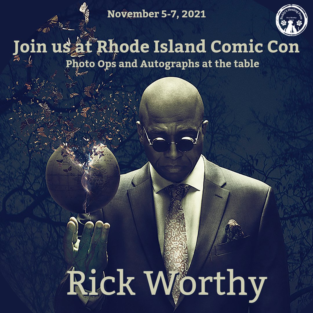 BuddyHealing's tweet photo. Join us at Rhode Island Comic Con Nov 5-7, 2021. Don't miss it!!
#rhodeisandcomiccon #rickworthy #magicians #supernatural #alphavampire #spnfamilyforever #deanfogg #buddyshealingpaws https://t.co/rTN4lMonsd