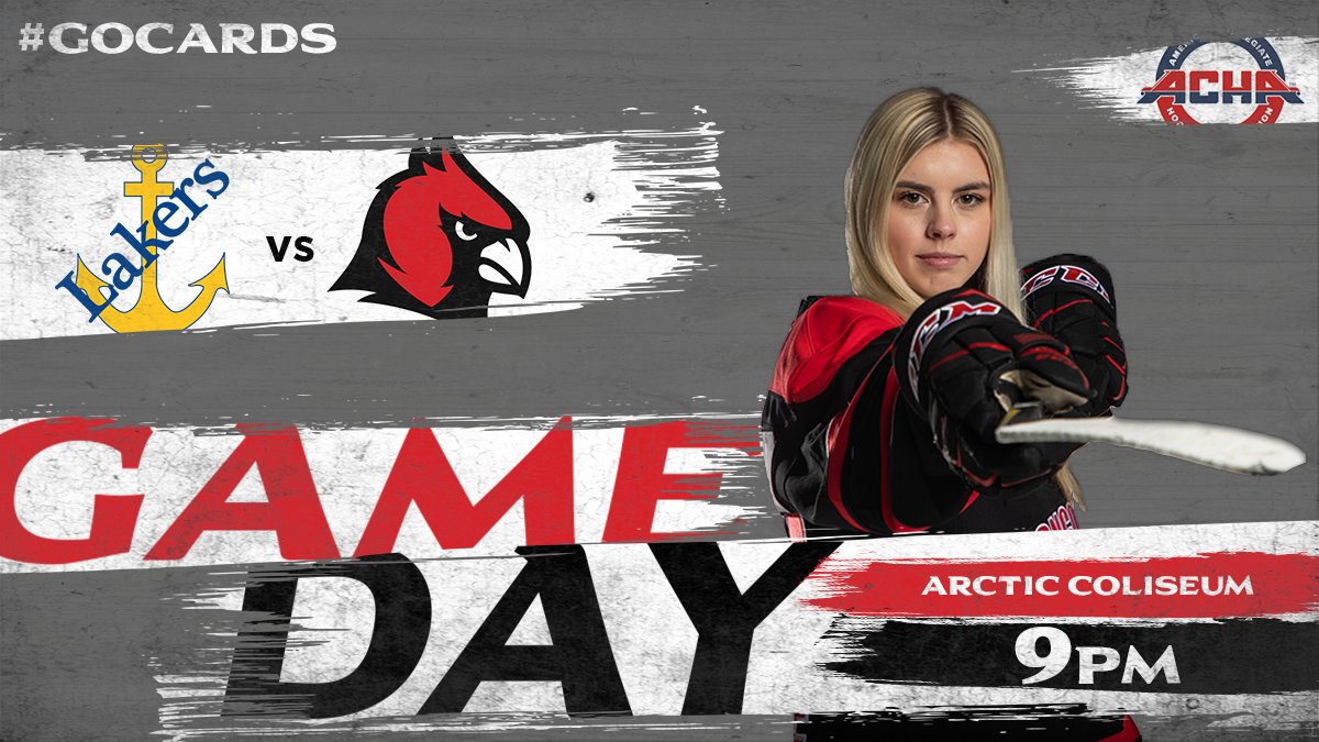 CUAACardinals's tweet photo. 🏒GAMEDAY🏒 

@CUAA_WHockey hosts the first contest of their two-game homestand with Lake Superior State tonight!

⏰ 9pm
🆚 Lake Superior State
📍 Chelsea, MI
📹 https://t.co/qd1PrEWcux

#GoCards https://t.co/C345GpWnC8