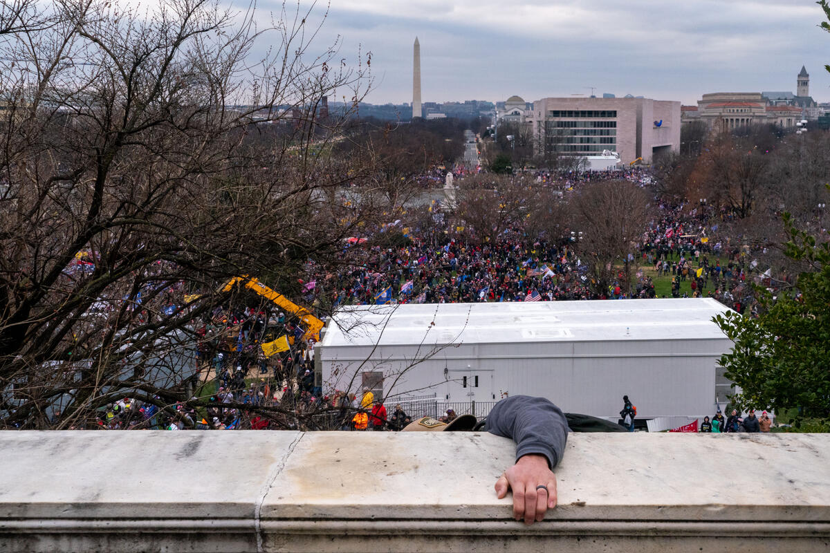 MagnumPhotos's tweet photo. Peter van Agtmael speaks with Fred Ritchin – Dean Emeritus of School at the ICP – about the January 6 storming of the Capitol, historical parallels, the future of photojournalism, and the fracturing of American society: https://t.co/Y5CTPcTpTH

© @pvanagtmael / Magnum Photos https://t.co/POMmbro7qQ