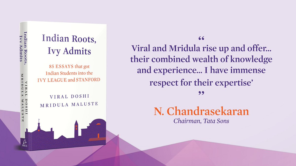 AmaryllisManjul's tweet photo. A must-have book for every student who needs that extra edge to ace college application essays.
Now available on @amazonIN. https://t.co/jSSDPNFdPk
#ivyleague #stanford #viraldoshi #educationconsultant #studyabroad #studyabroad #studyabroadconsultant #commonapplicationessay https://t.co/6xL7dCTpbG