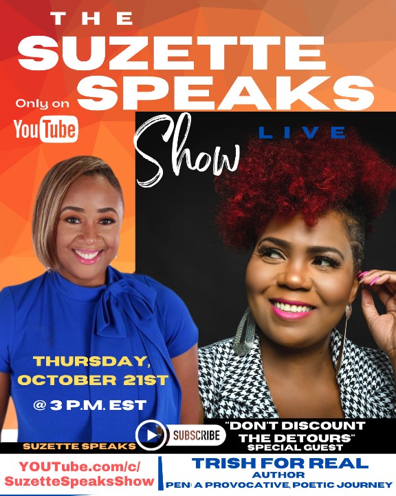 SuzetteSpeaks's tweet image. ♥ "𝘿𝙤𝙣'𝙩 𝘿𝙞𝙨𝙘𝙤𝙪𝙣𝙩 𝙩𝙝𝙚 𝘿𝙚𝙩𝙤𝙪𝙧𝙨"♥ is a YouTube episode you don't want to miss!!! Watch live or catch the replay!!!  💛🦋❤#DifferentPaths #SameDestinations
っ◔◡◔)っ
𝙒𝘼𝙏𝘾𝙃 𝘼𝙉𝘿 𝙎𝙐𝘽𝙎𝘾𝙍𝙄𝘽𝙀!! 𝘾𝙇𝙄𝘾𝙆 𝙃𝙀𝙍𝙀:
Youtube.com/c/SuzetteSpeak… 🙌🏽