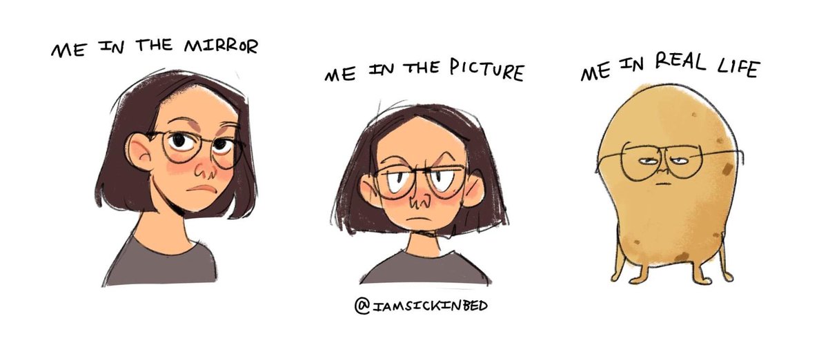 iamsickinbed's tweet photo. I'm a potato. https://t.co/fEoPqaP67w