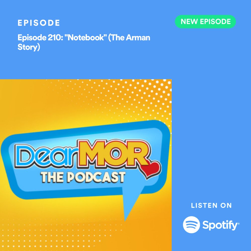 MORentPH's tweet photo. Talaga ba'ng lahat ng bagay nadadaan sa tiyaga? Kahit mahirap, basta may determinasyon, magagawa ba'ng tuparin ang mga pangarap?
#DearMORNotebook - The Arman Story
https://t.co/xhqqgtSQJm https://t.co/ytKOwYCWNi