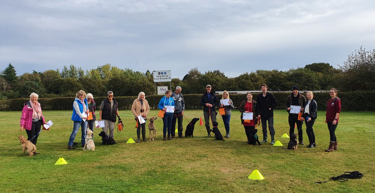 NDTA_Official's tweet photo. 👏🏅👏 Well done to our lovely group in Fawley who have just completed their 6 week Good Behaviour course with Naomi 👏🏅👏
It's so lovely to see the improvements that all of these dogs and puppies have made each week! 🥰
#ndta #puppytraining #dogtraining #fawley #hampshire https://t.co/29MurSYPTw