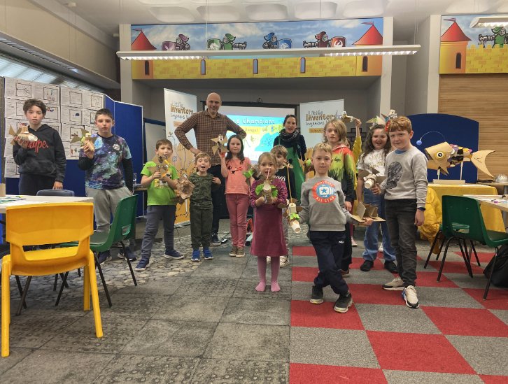 LittleInventors's tweet photo. Thank you Carlisle Library for letting us host a number of workshops in your space! We had a lot of fun and it was brilliant to spend time with little inventors in person. Super work! πβοΈ#LibrariesWeek @CumbriaCC #timetoinvent #littleinventors https://t.co/Iw83hPX8eh
