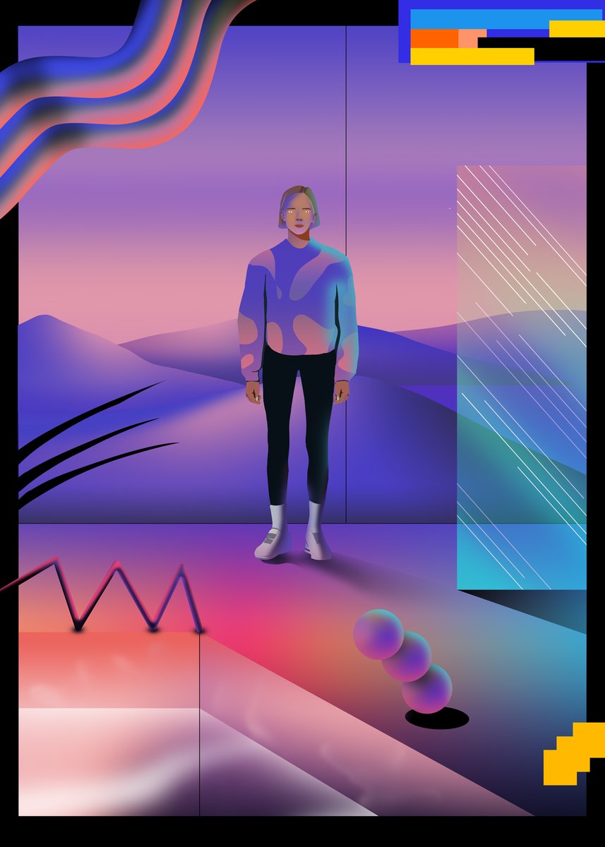 tolgatarhann's tweet photo. I'm so proud to announce that my piece ''Futura'' will be exhibited at “Dreamscapes” exhibit of @MamutArtProject , curated by @hood_base with the support of @artibir.

#MamutXDreamscapes #map21 #mamutart #illustration #posterdesign #artibir https://t.co/1IAfkXVg3d